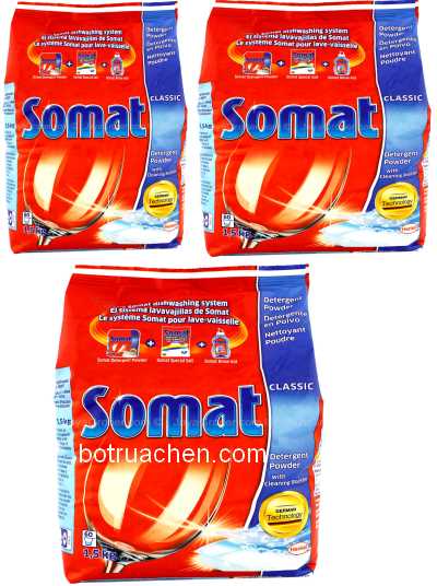 Bột rửa chén Somat Classic Detergent Power loại 3.6kg
